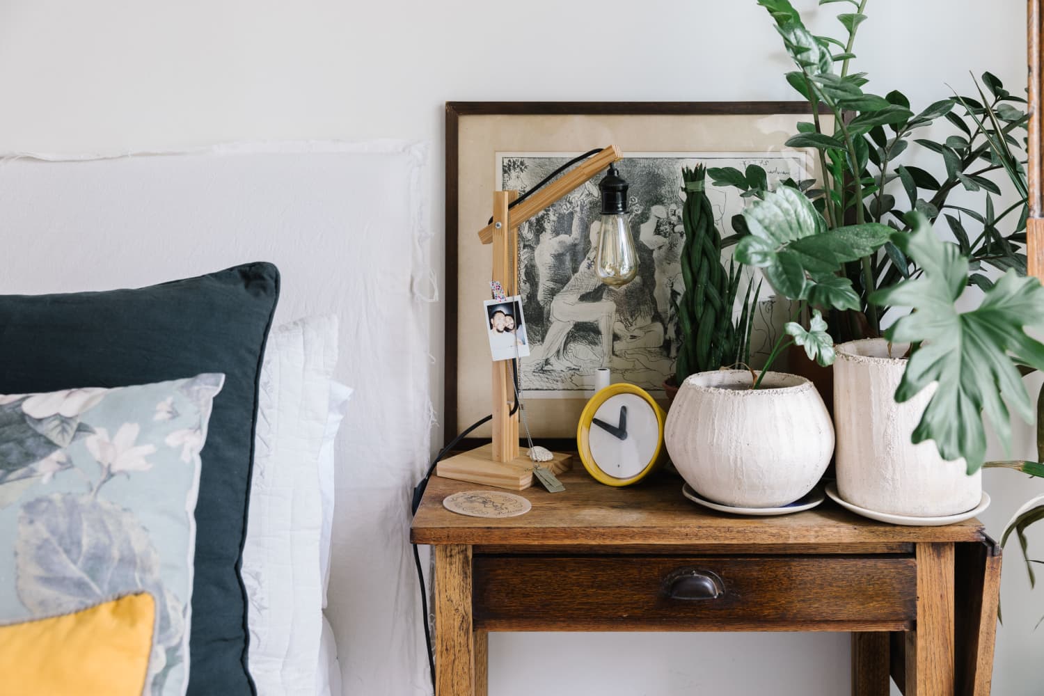 Plants on nightstand deals